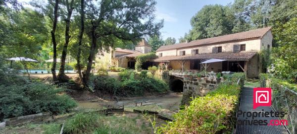 Moulin proche de Marmande 8 pièce(s) 300 m2 + Dépendances