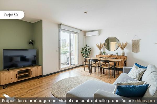 Appartement à vendre |  Bègles |  3 pièces | 63 m²