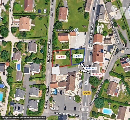 TERRAIN A BATIR GRESY SUR AIX LOT 2