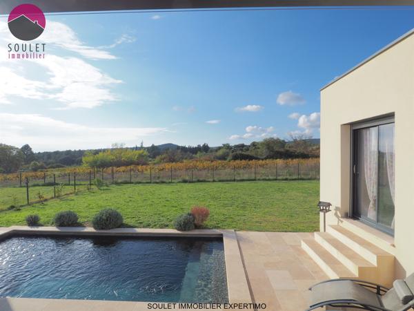 Bédoin (84410) Superbe villa neuve avec vue proche centre ville