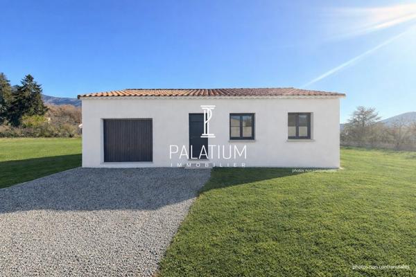 SISTERON – La Chaumiane | Maison neuve clé en main (85 m²) + terrain 355 m² – À partir de 221 900 €
