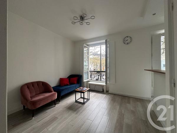Appartement F2 à vendre  2 pièces - 27,04 m2 PARIS - 75019