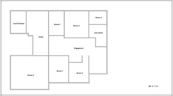 Location bureaux 179 m² Évry-Courcouronnes