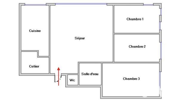 Appartement à vendre 4 pièces 79 m² Chevilly-Larue