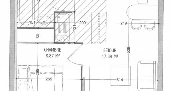 À vendre Studio 26 m² - Thoiry 01710