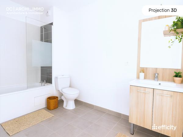 Appartement 2 pièces - 40 m² Exclusivité efficity