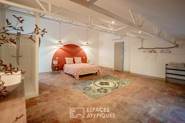 Maison de maître rénovée avec jardin et piscine à proximité de Narbonne