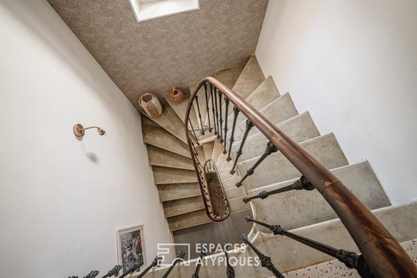 Maison de maître rénovée avec jardin et piscine à proximité de Narbonne