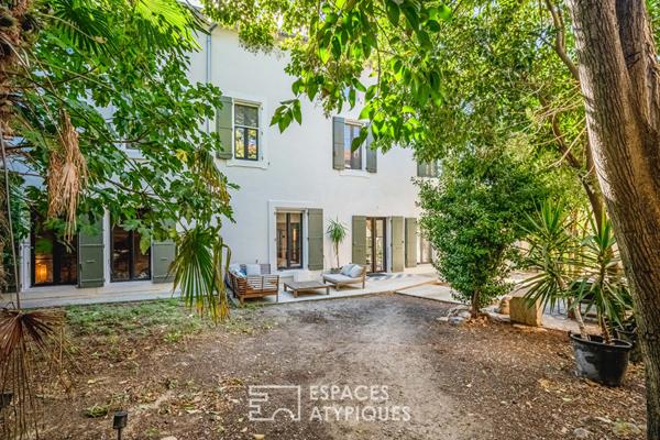 Maison de maître rénovée avec jardin et piscine à proximité de Narbonne