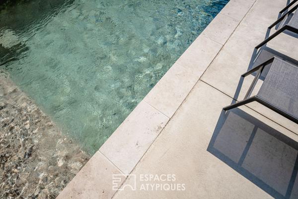 Maison de maître rénovée avec jardin et piscine à proximité de Narbonne