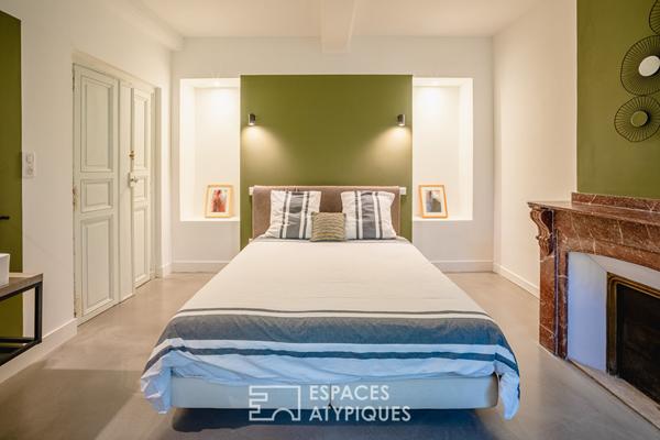 Maison de maître rénovée avec jardin et piscine à proximité de Narbonne