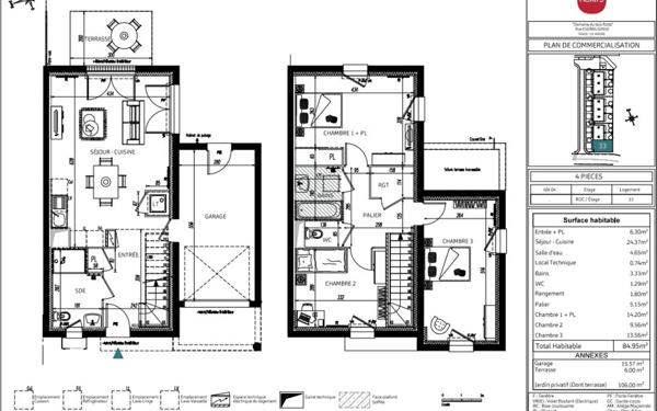 Maison à vendre    4 pièces •  Le Havre