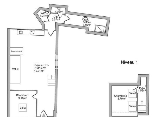 Location Appartement 3 pièces 72.2 m² - 237 RUE DE BOURGOGNE Orleans 45000
