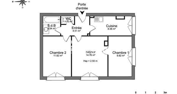 Location Appartement 3 pièces 53.61 m² - L'haÿ-les-roses 94240