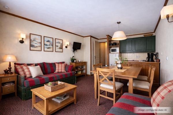 Duplex 8 couchages pied de piste Serre-Chevalier expo sud-ouest.