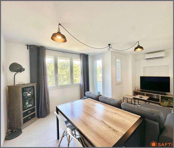 Appartement T4 au 3ème étage avec balcon et cave