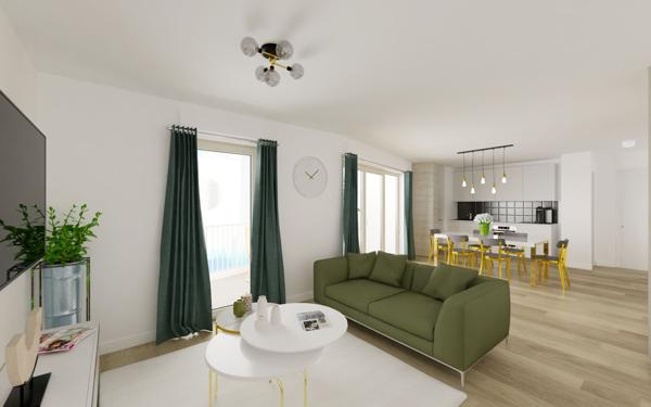 Appartement à vendre    2 pièces • 42,36 m2 Saint-Gilles