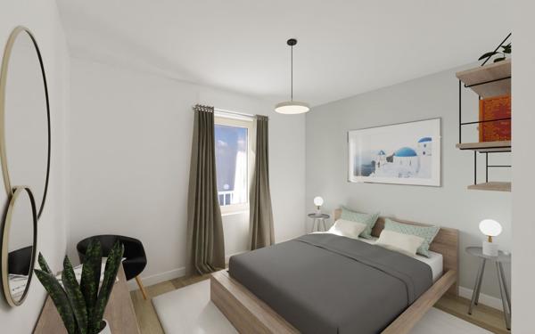 Appartement à vendre    2 pièces • 42,36 m2 Saint-Gilles