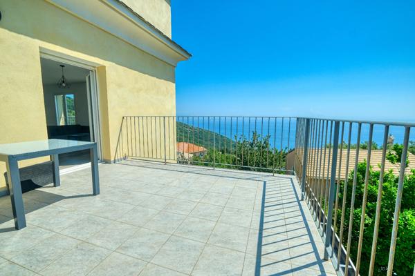 Appartement Brando - Poretto 3 pièce(s) 74 m² avec terrasses vue mer + garage + place de stationnement privative