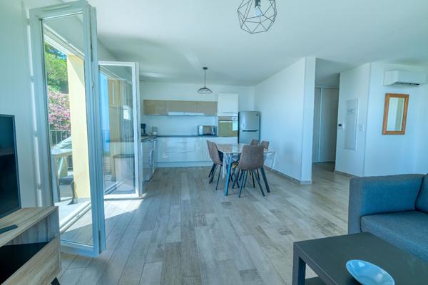 Appartement Brando - Poretto 3 pièce(s) 74 m² avec terrasses vue mer + garage + place de stationnement privative