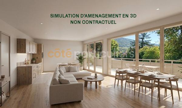 Vente
                Appartement115 m² - 5 Pièces -
                    SAINT CERGUES (74140)