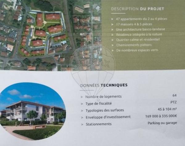 Appartement  en vente - Landes - 40