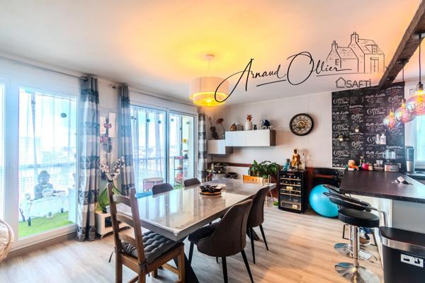 Brest – Rive Gauche – T4 lumineux avec ascenseur, véranda et parking