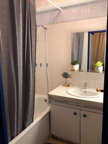 Terrasse ensoleillée & piscine à Étel pour location.