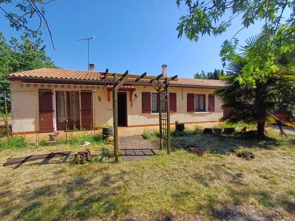 MAISON DE PLAIN PIED A LA CAMPAGNE AVEC GARAGE