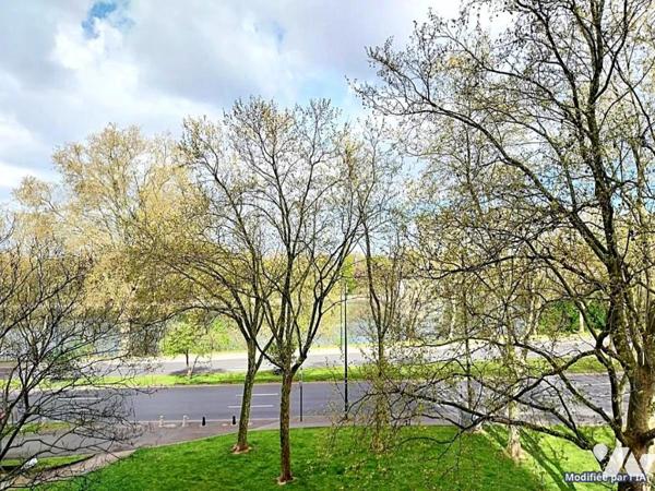 Bel appartement 3 pièces vue Seine avec balcon et parking