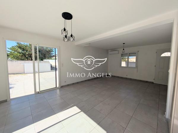 Maraussan – Maison 80 m², 3 chambres, jardin et garage
