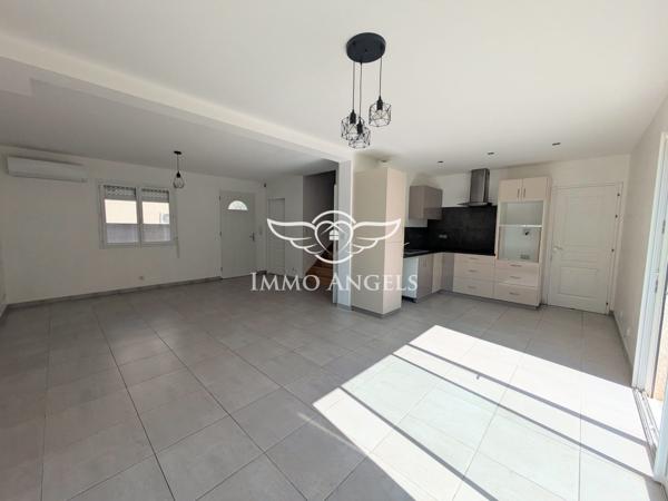 Maraussan – Maison 80 m², 3 chambres, jardin et garage
