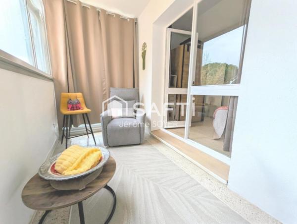 APPARTEMENT T2 AVEC 2 VERANDAS  ET PARKING