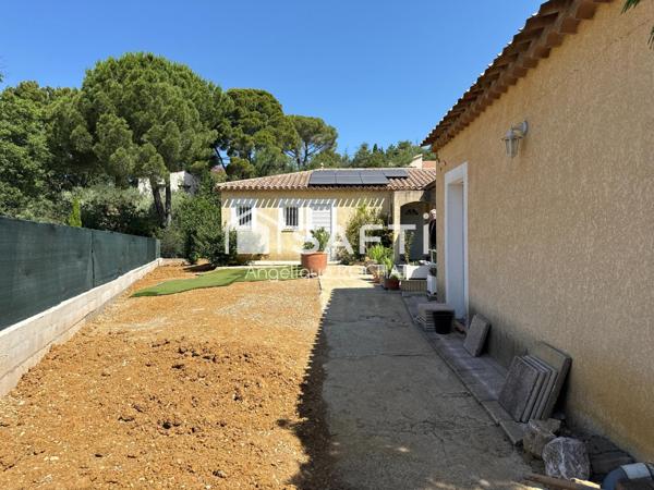 Languedocienne 4 chambres + F2 indépendant garage sur parcelle de 680m2