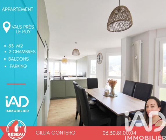Appartement à vendre 4 pièces 83 m² Vals-près-le-Puy