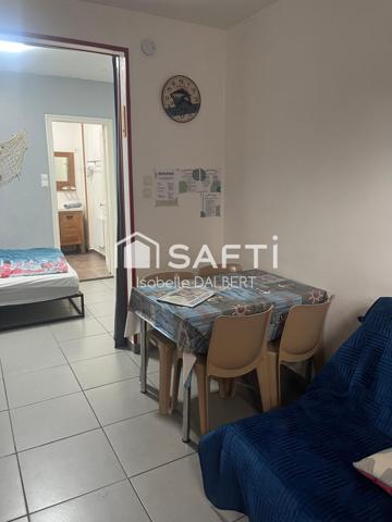 T1 de 25m2 en rez de-chaussée