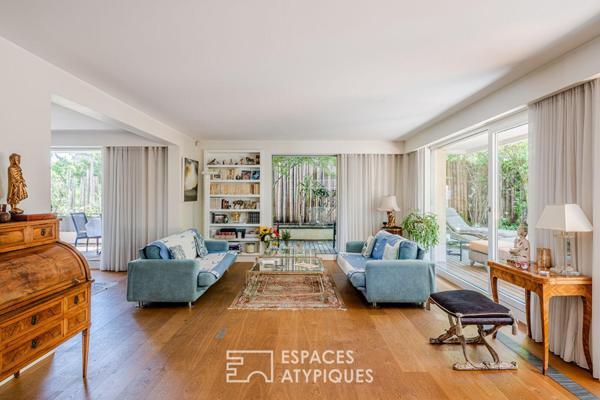 Appartement contemporain avec terrasse et jardin au coeur de l’Orangerie