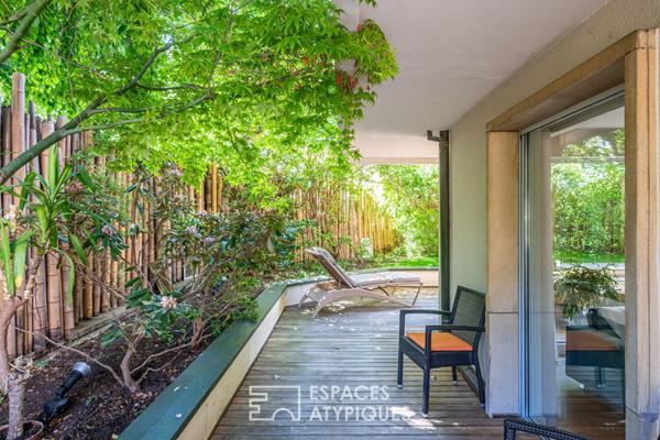 Appartement contemporain avec terrasse et jardin au coeur de l’Orangerie