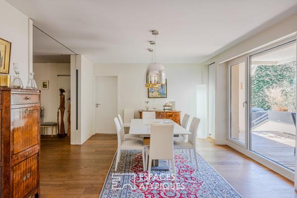 Appartement contemporain avec terrasse et jardin au coeur de l’Orangerie
