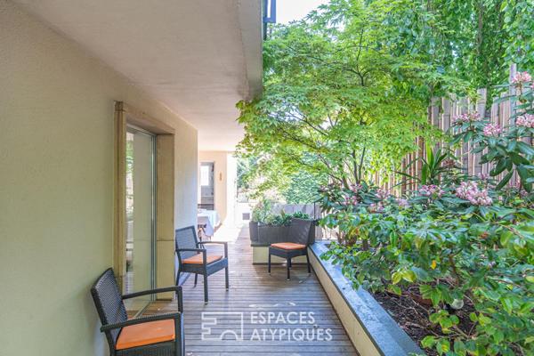 Appartement contemporain avec terrasse et jardin au coeur de l’Orangerie