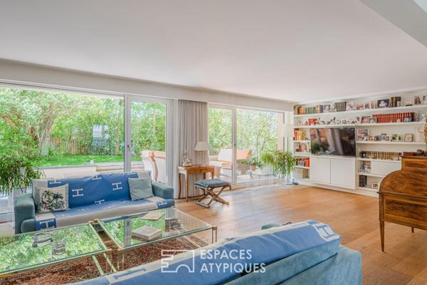 Appartement contemporain avec terrasse et jardin au coeur de l’Orangerie