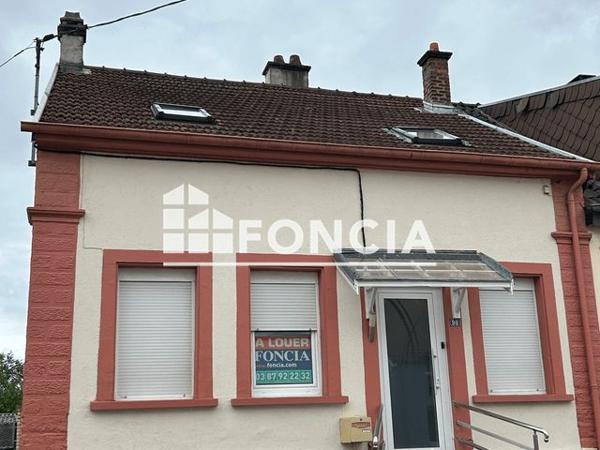 Location Maison 5 pièces 100 m² - 98 RUE PRINCIPALE 57540 PETITE ROSSELLE Petite Rosselle 57540