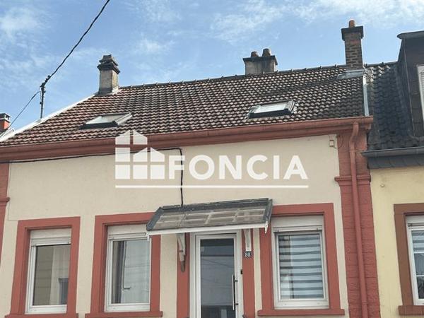 Location Maison 5 pièces 100 m² - 98 RUE PRINCIPALE 57540 PETITE ROSSELLE Petite Rosselle 57540