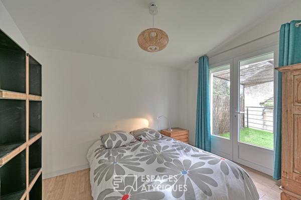 Maison rénovée avec cour proche centre-ville