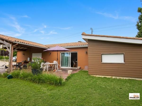 Maison de plain pied T6 ossature bois avec jardin
