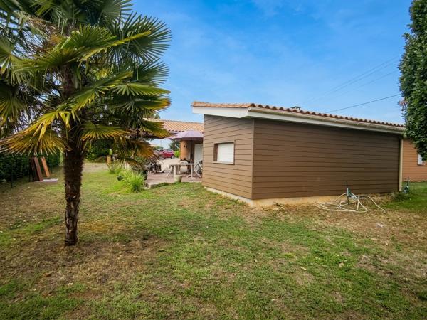 Maison de plain pied T6 ossature bois avec jardin