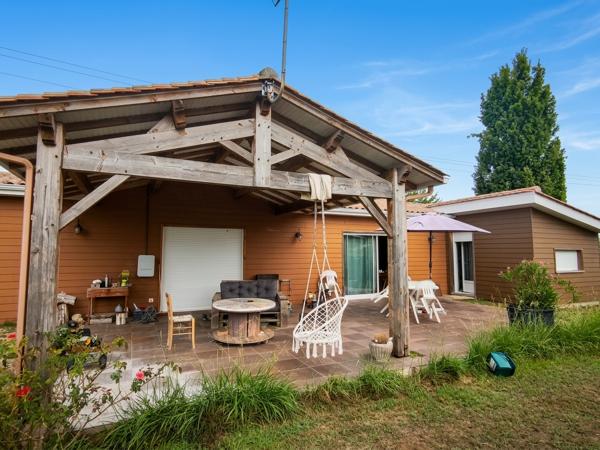 Maison de plain pied T6 ossature bois avec jardin