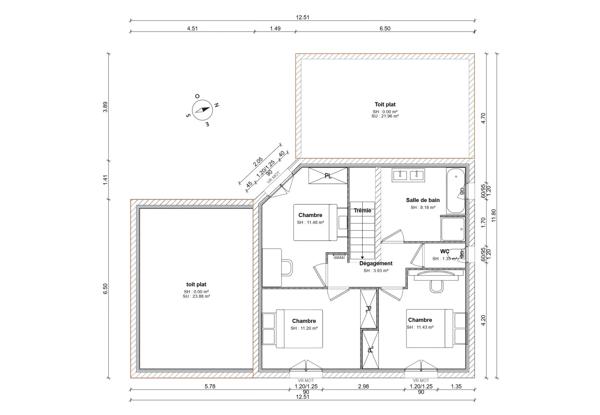 Vente                                                      Villa
                        
                     5 pièces                      124 m2                     à Montamisé