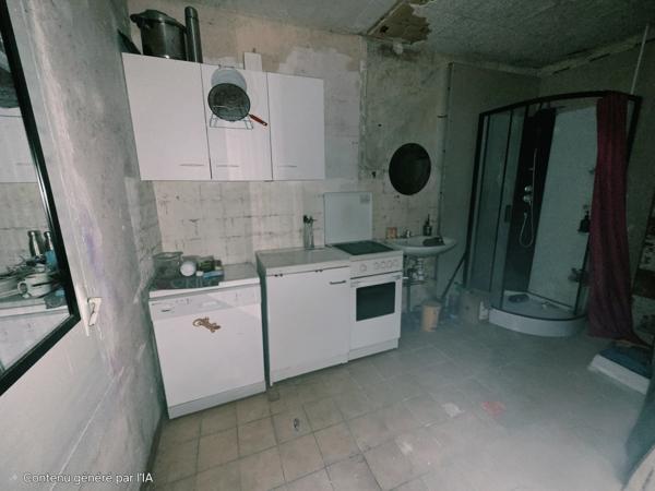 Maison d’habitation avec2 terrains non attenants