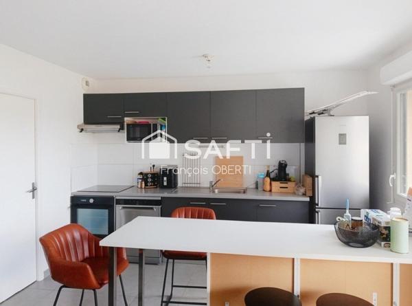 T3 avec vue dégagée sur les hauts de Ramonville